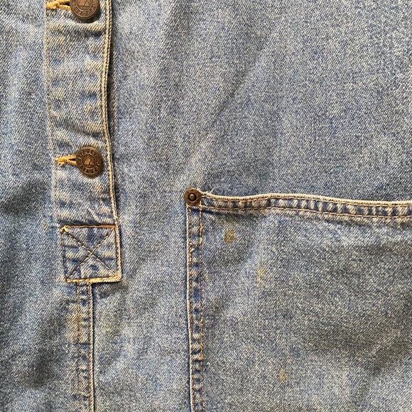 LIZ Authentics Denim Mini Dress - Picture 6 of 6